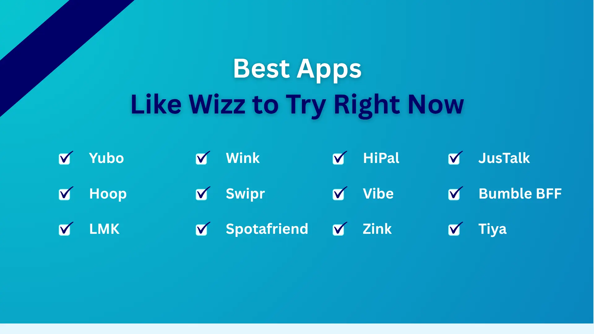 best apps like wizz to try right now