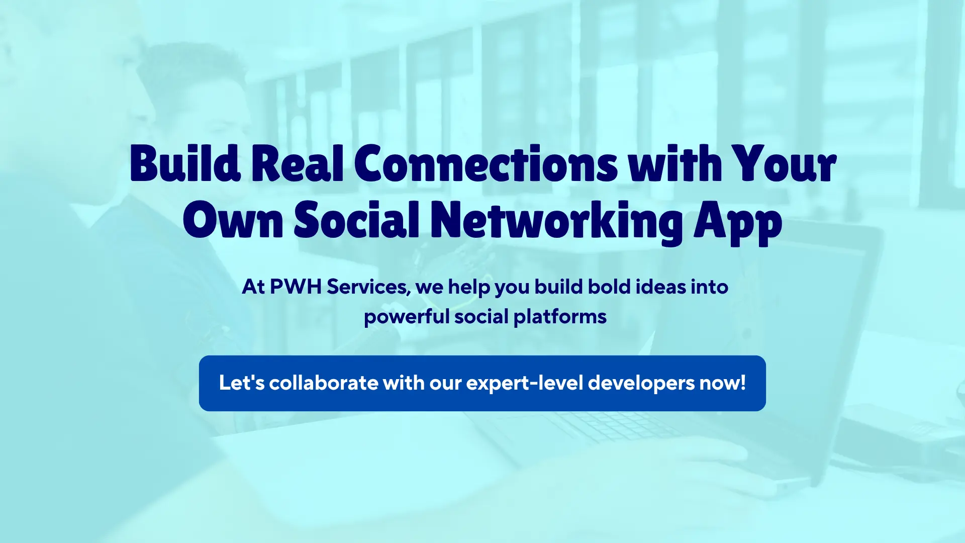 build real connections with your own social networking app