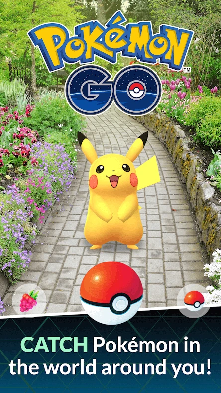 pokemon go game screen