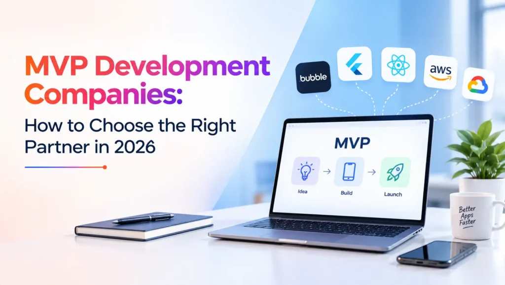 Founder comparing MVP development companies to choose the right partner