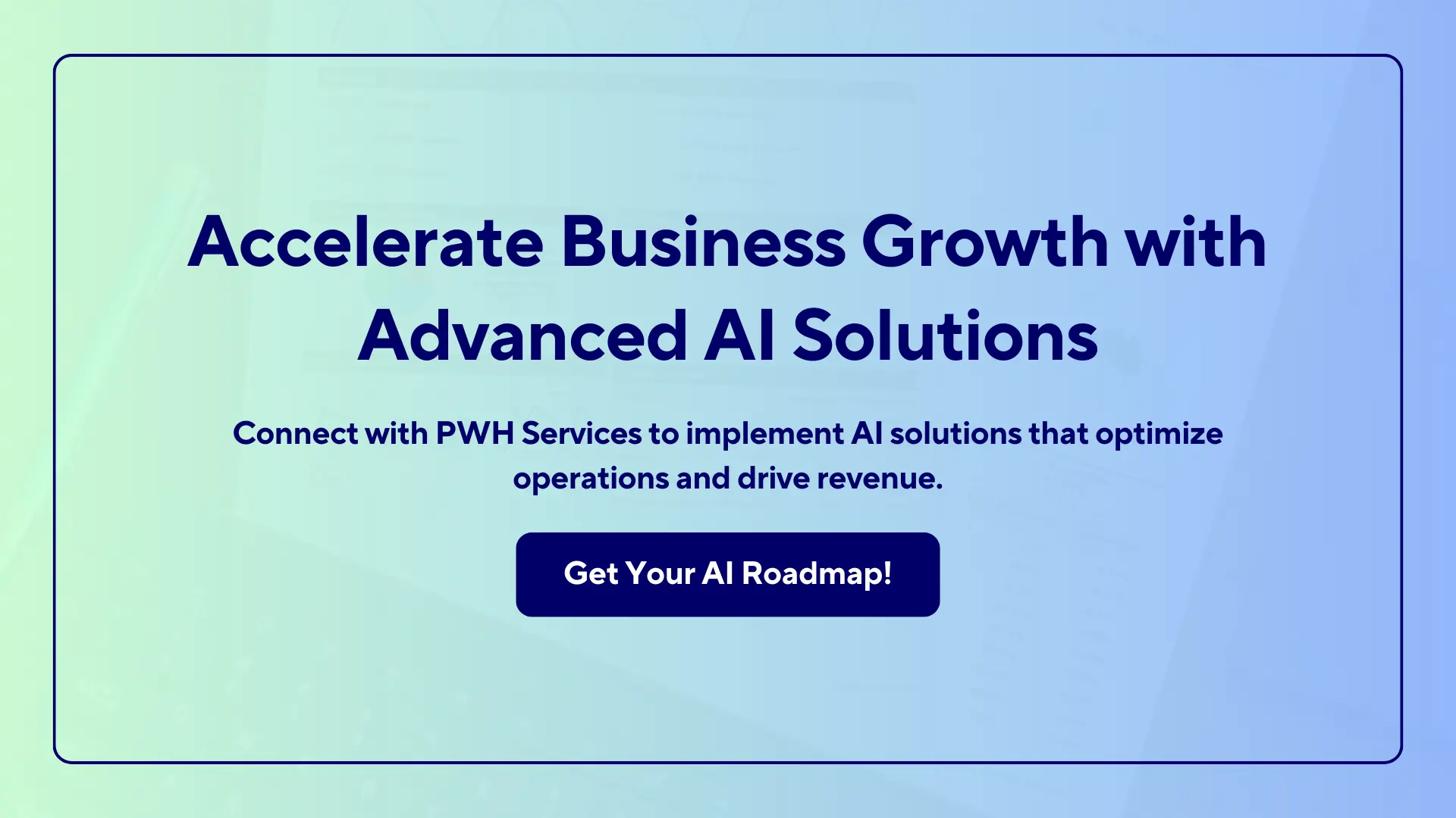 Accelerate business growth with advanced AI solutions