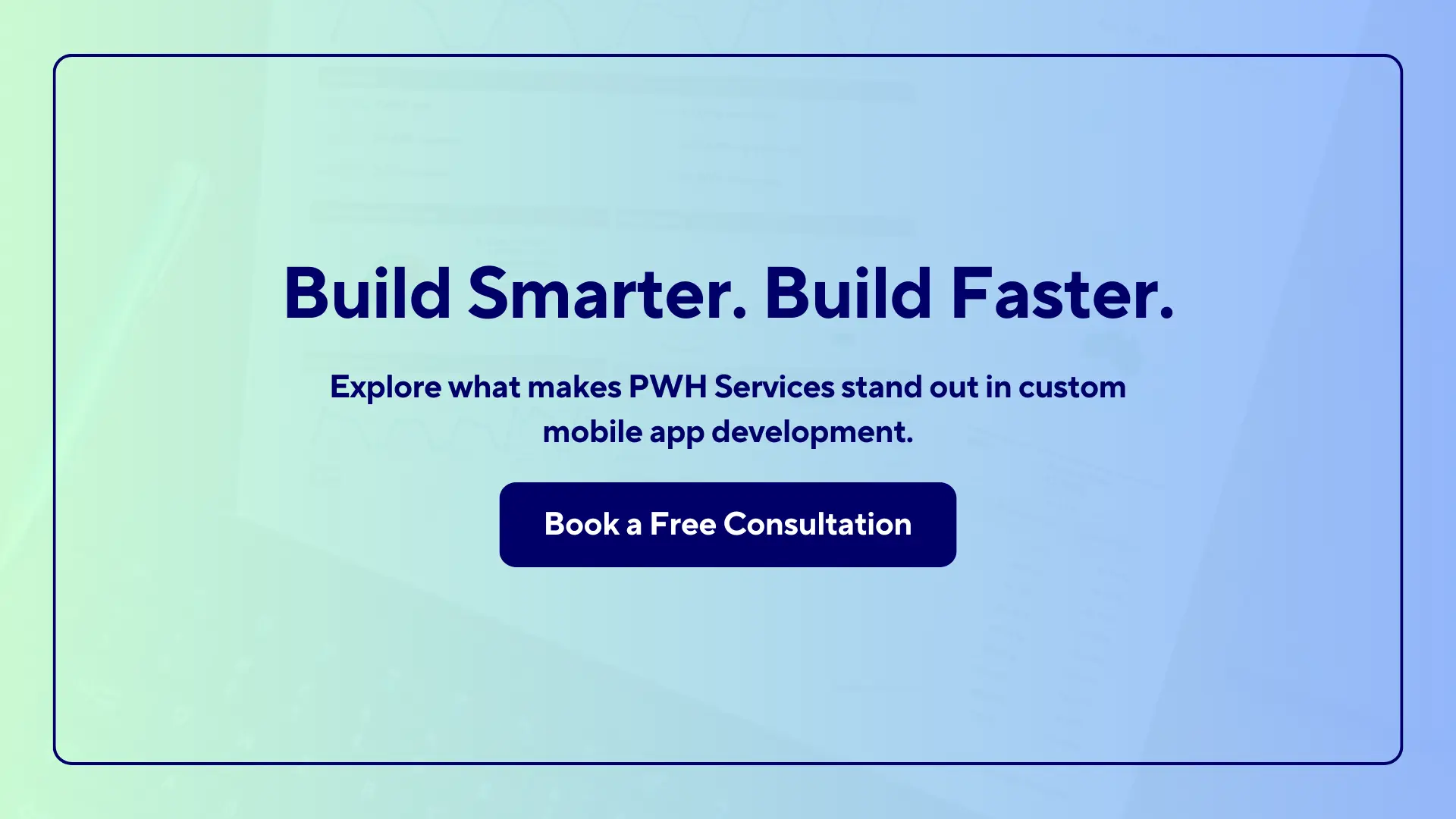 Build smarter. Build faster