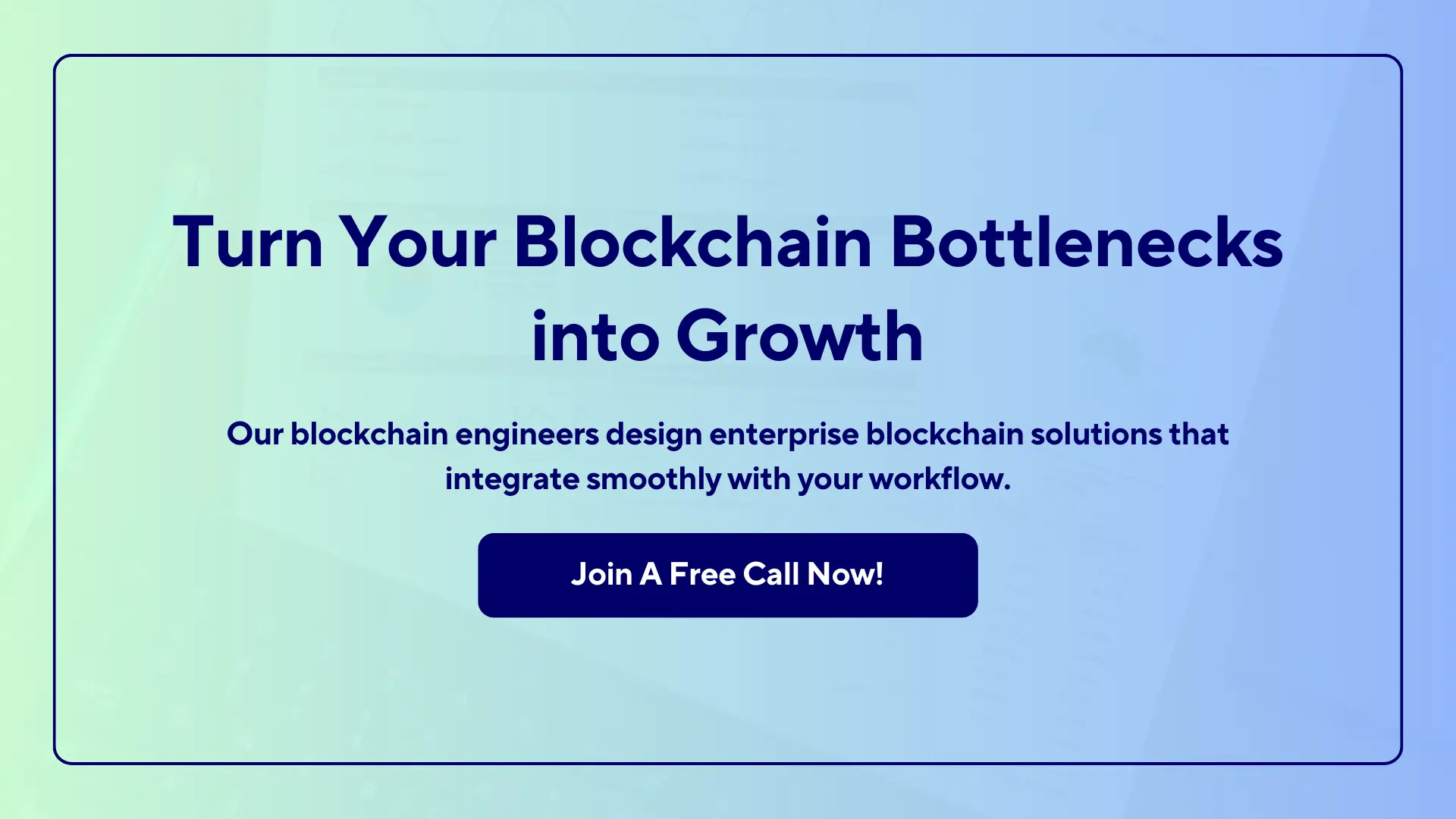 Turn your blockchain bottlenecks into growth