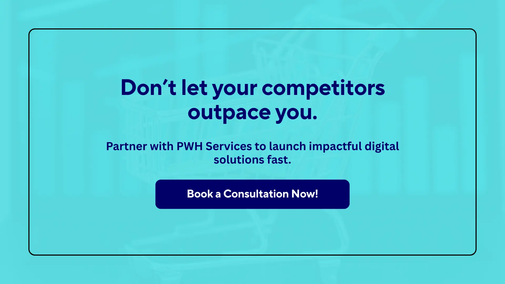 Dont let your competitors outpace you 1