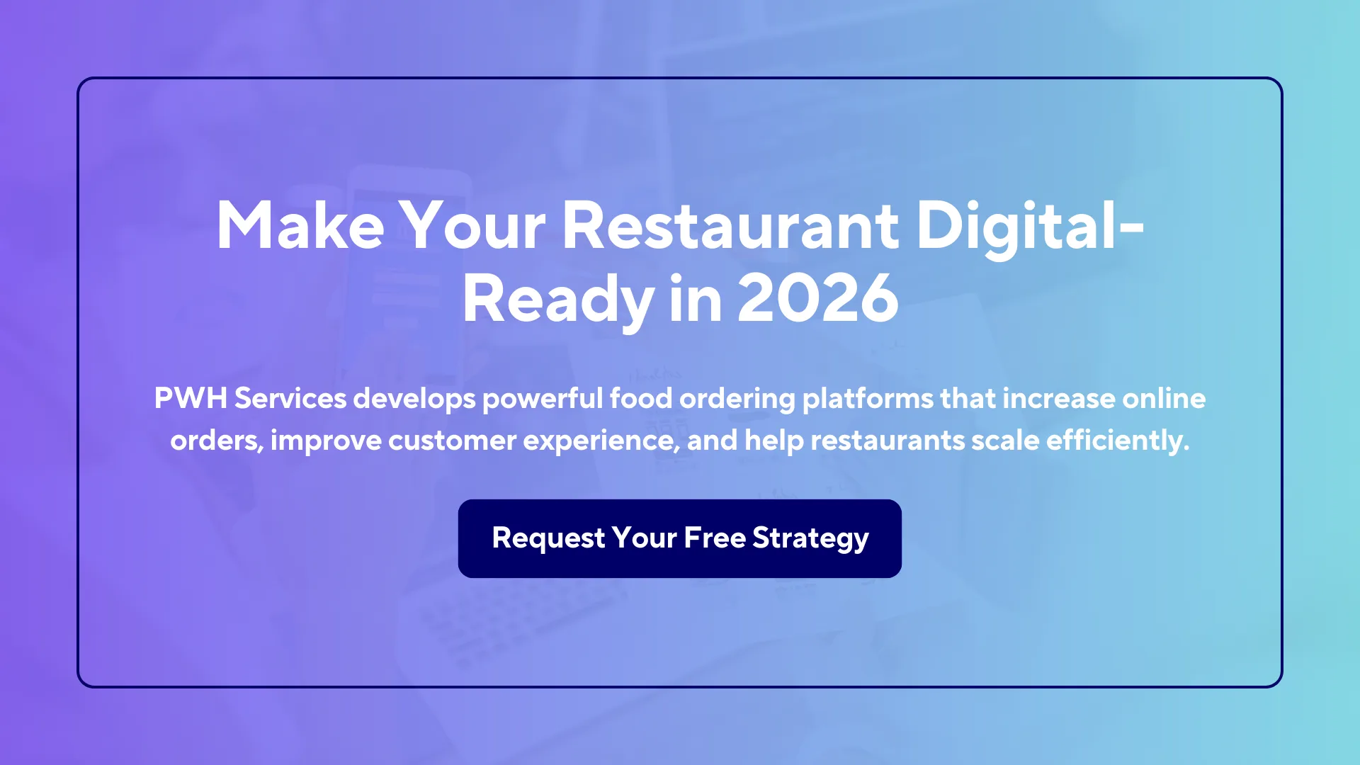 Make Your Restaurant Digital Ready in 2026