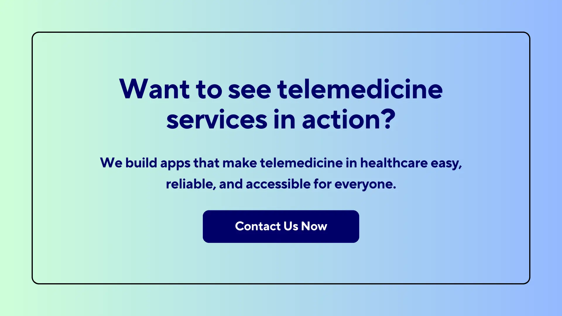 Want to see telemedicine services in action
