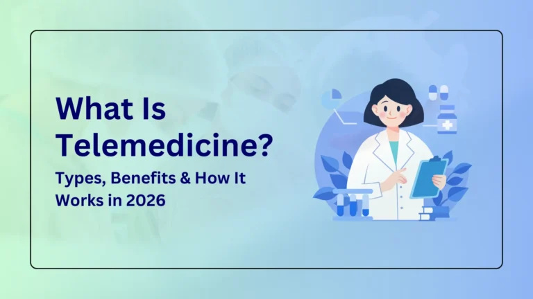 What Is Telemedicine? Types, Benefits & How It Works in 2026