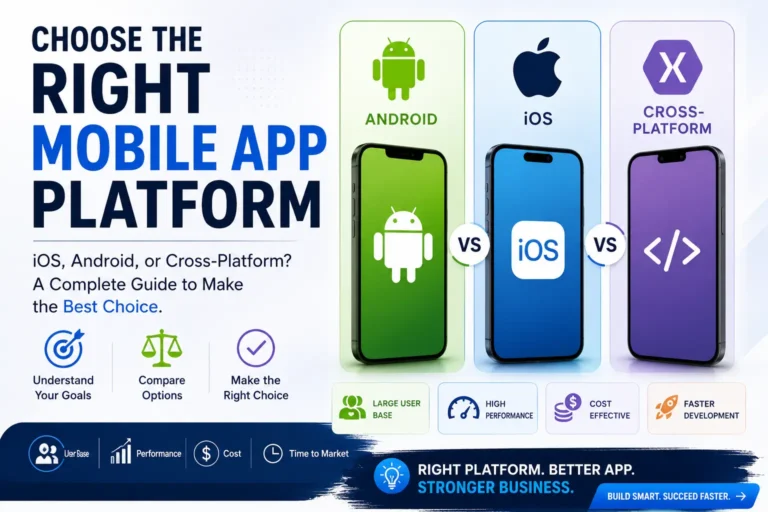 How to Choose the Right Mobile App Platform (iOS vs Android vs Cross-Platform)