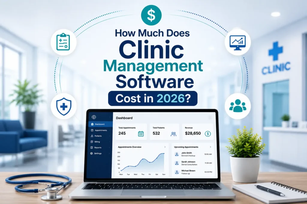 clinic management software cost
