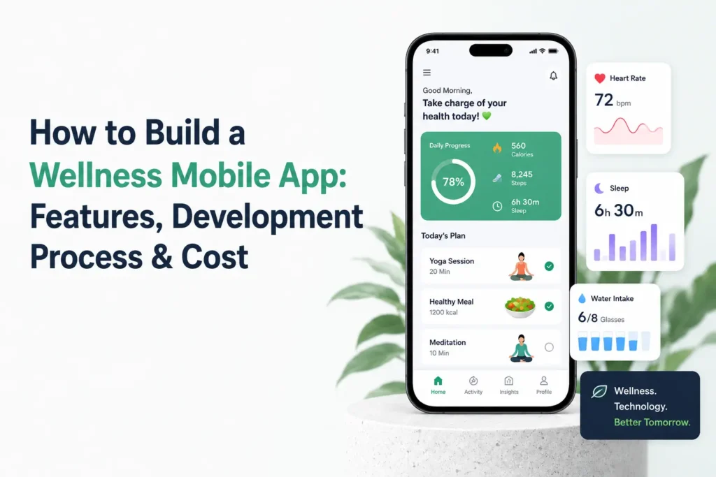 How to Build a Wellness Mobile App: Features, Development Process & Cost 1 How to Build a Wellness Mobile App