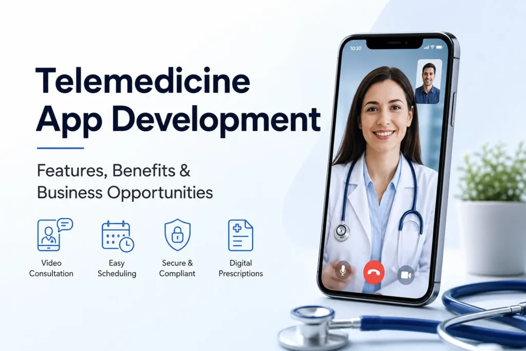 Telemedicine App Development Features Benefits Business Opportunities