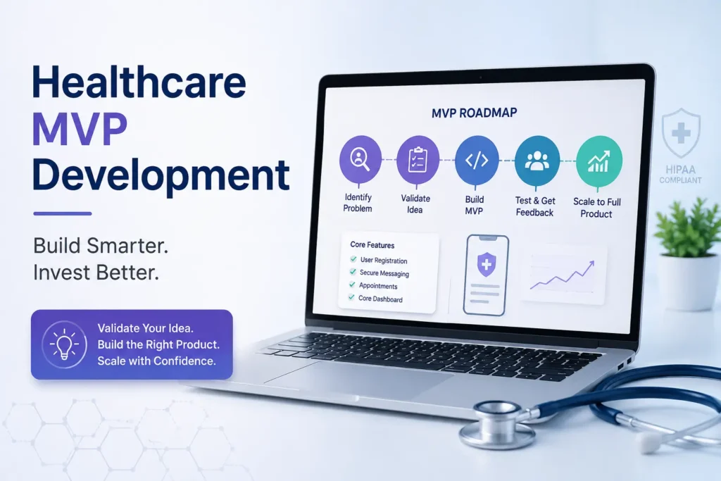 Healthcare MVP Development How to Build Before Investing in a Full Product