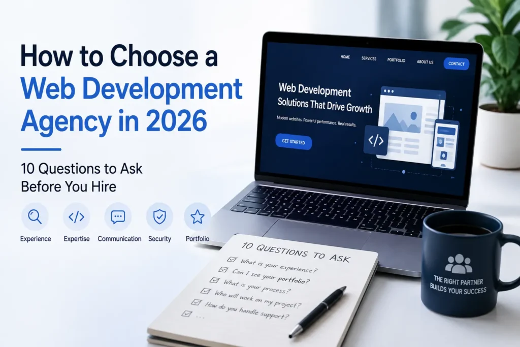 how to choose a web development agency