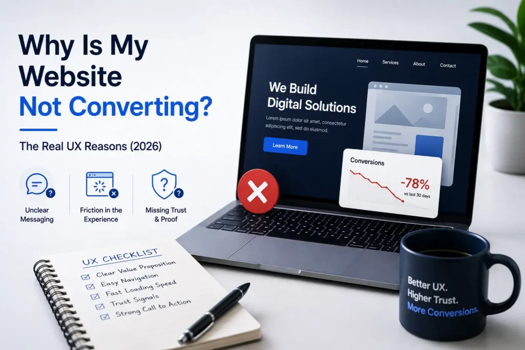 why is my website not converting